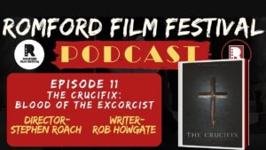 the crucifix banner